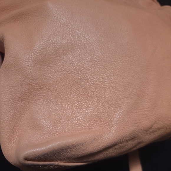 NWT Madewell Piazza Crossbody Bag: Braided Strap Edition, Coral/Salmon Leather - Picture 8 of 16